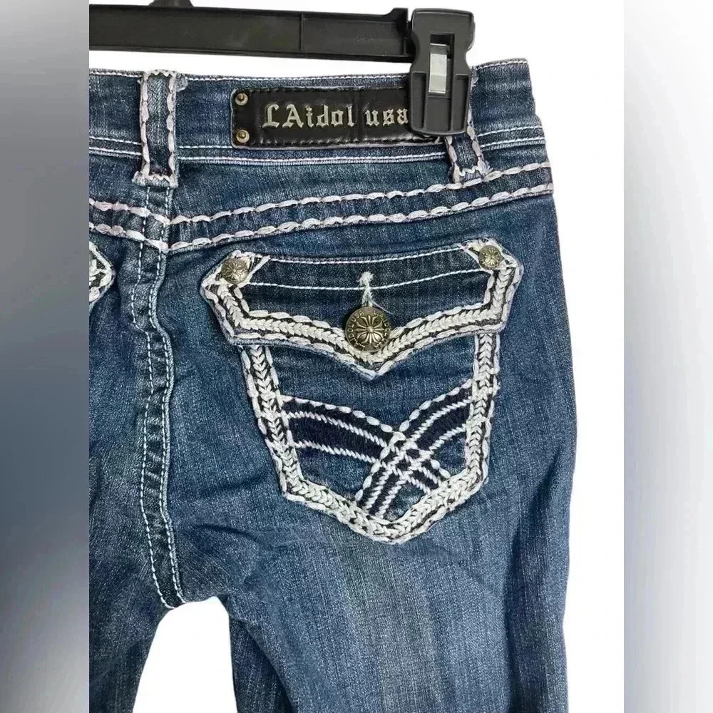 L.A.idol jeans USA capris‎ size 7 - Picture 8 of 8